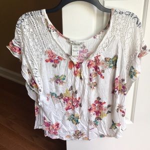 Floral American Rag Shirt